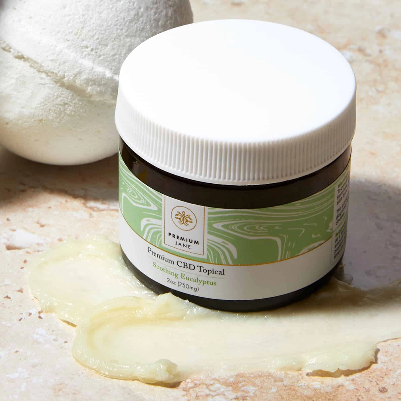 750mg CBD Cream – Eucalyptus Topical Salve